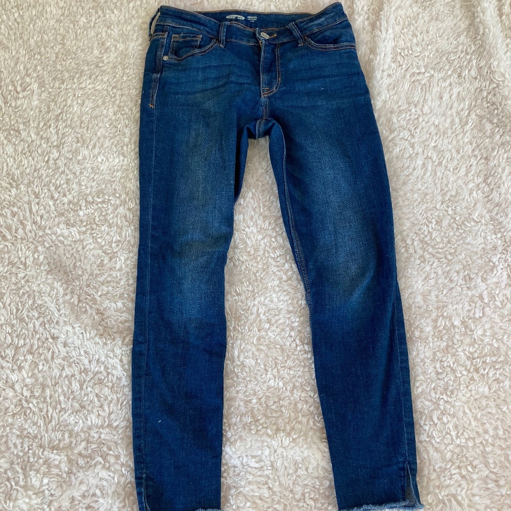 old navy blue jeans